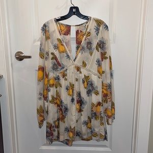 Free People floral summer dress